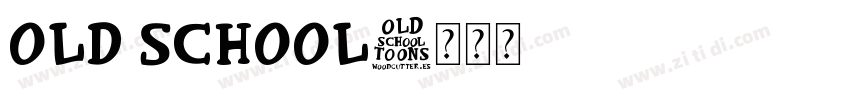 Old School字体转换
